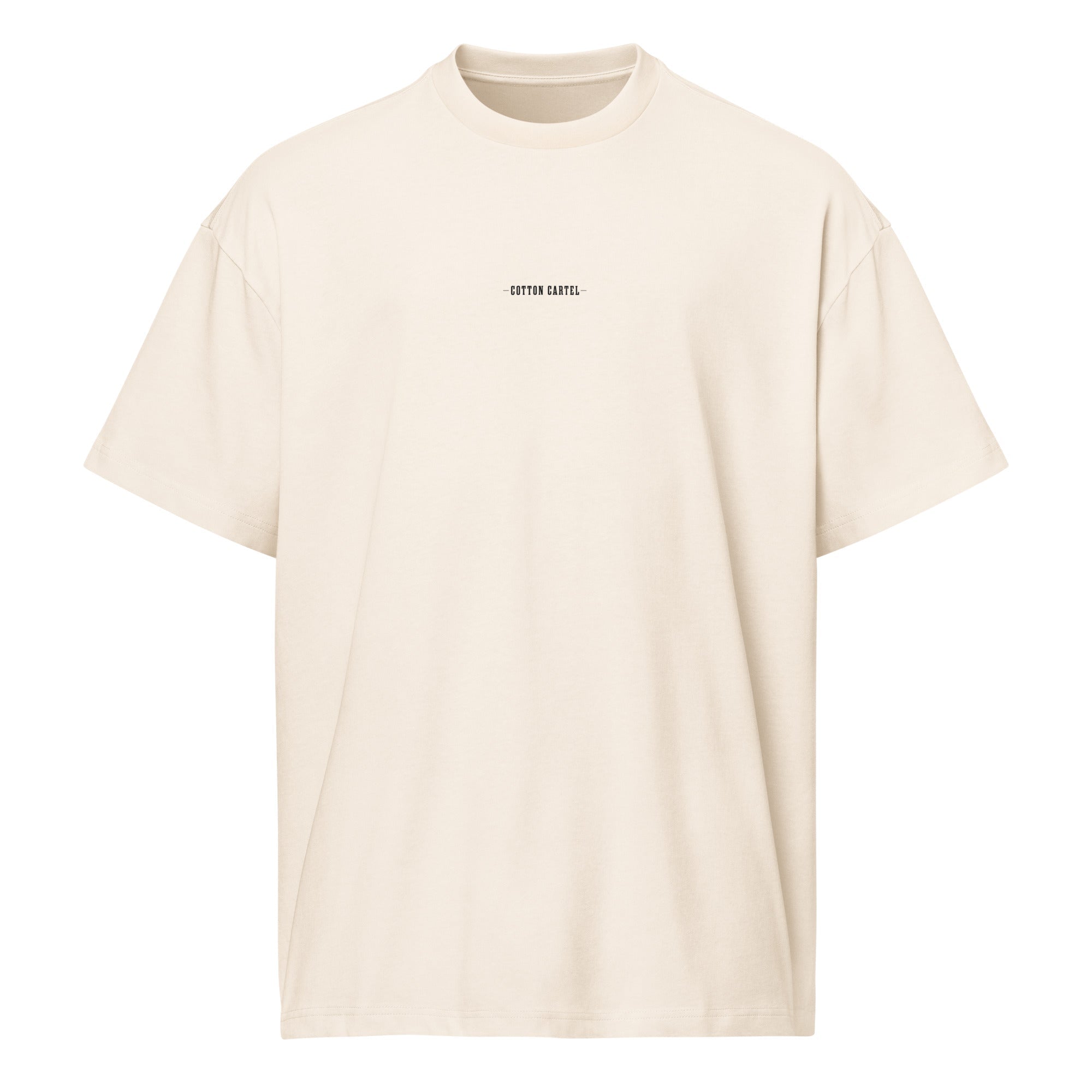 2 Oversized Box Tees (Vintage White & Vintage Black) - cotton cartel