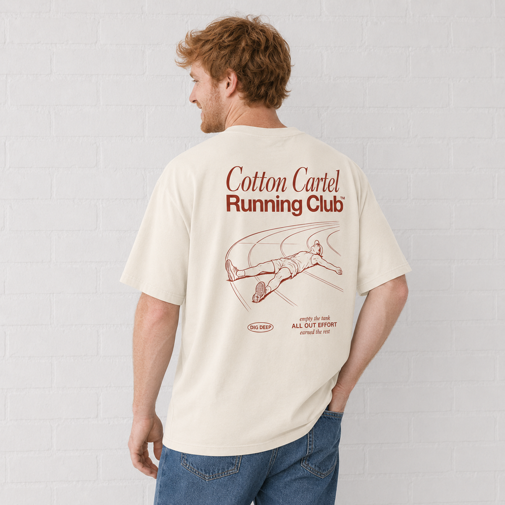 Running Club Oversized Box Tee