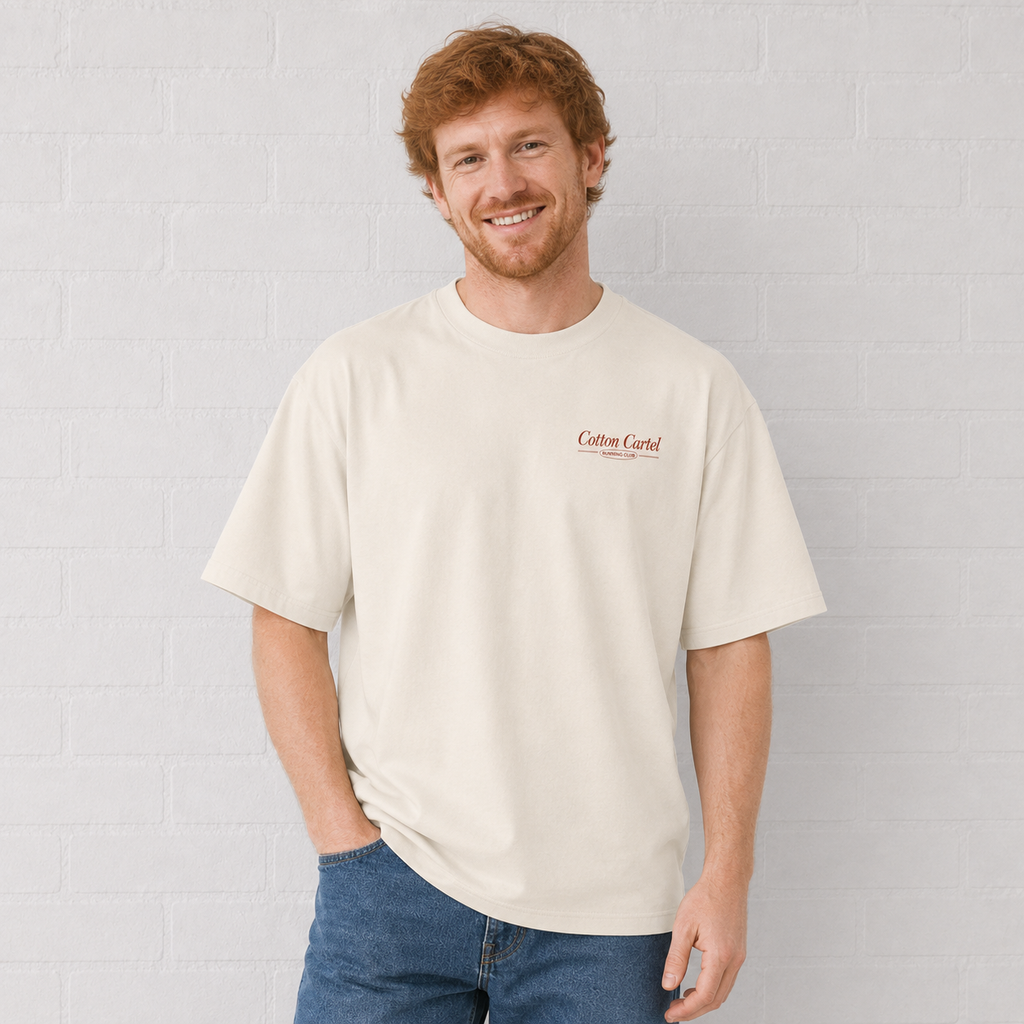 Running Club Oversized Box Tee