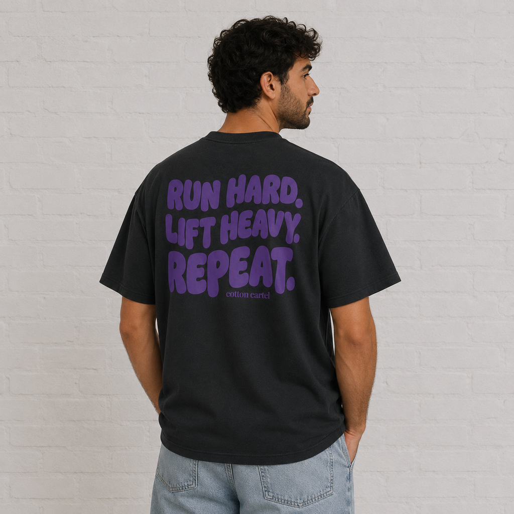 Run & Lift Oversized Box Tee