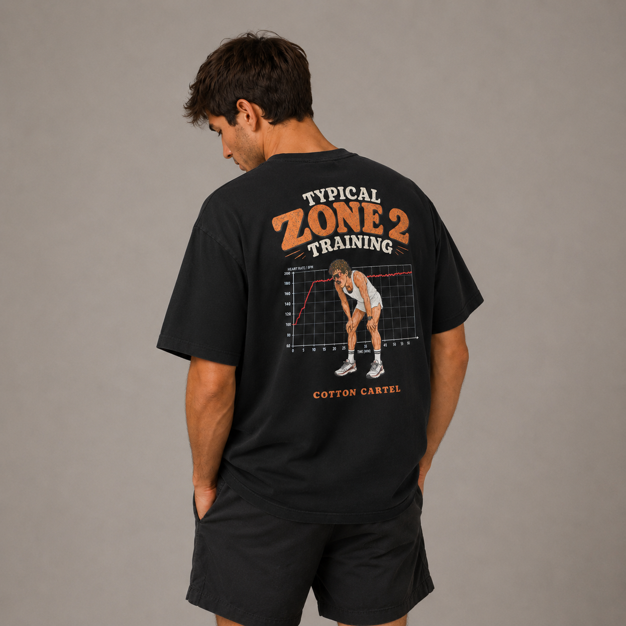Zone 2 Running Oversized Box Tee