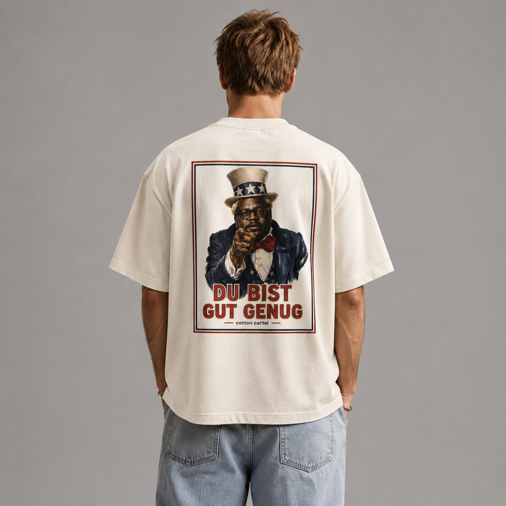 Du Bist Gut Genug Oversized Box Tee