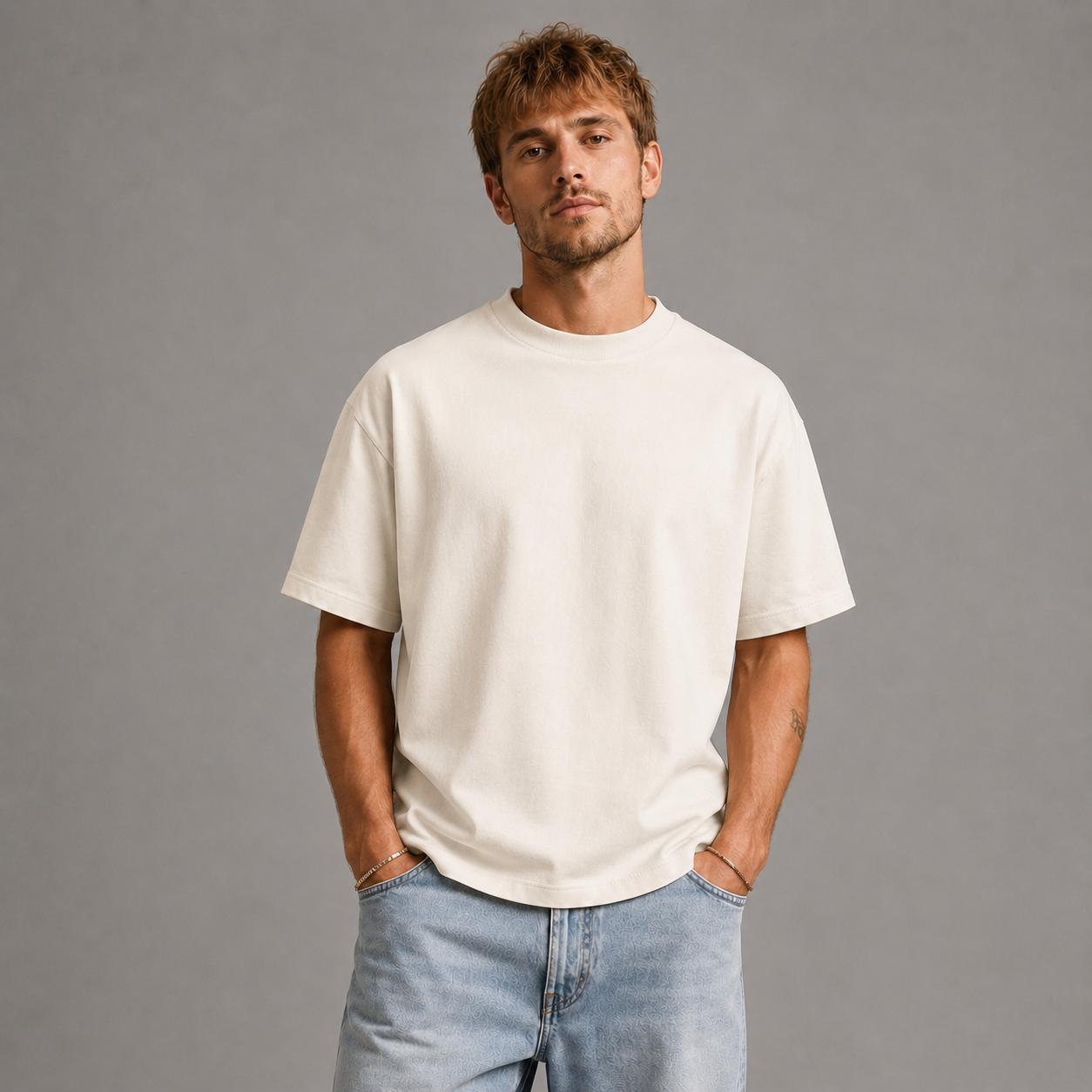 Du Bist Gut Genug Oversized Box Tee