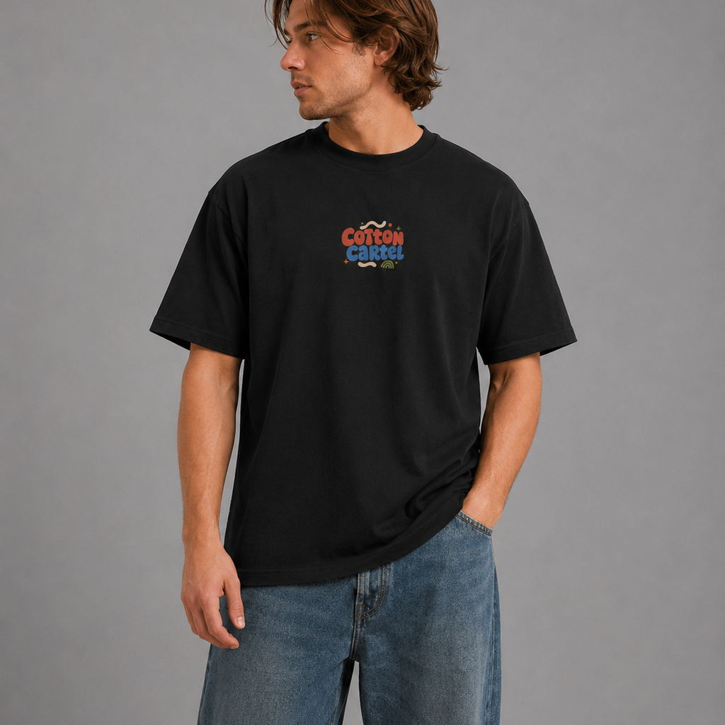 Lift Heavy, Live Easy Oversized Box Tee