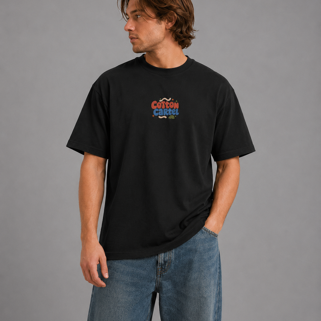 Lift Heavy, Live Easy Oversized Box Tee