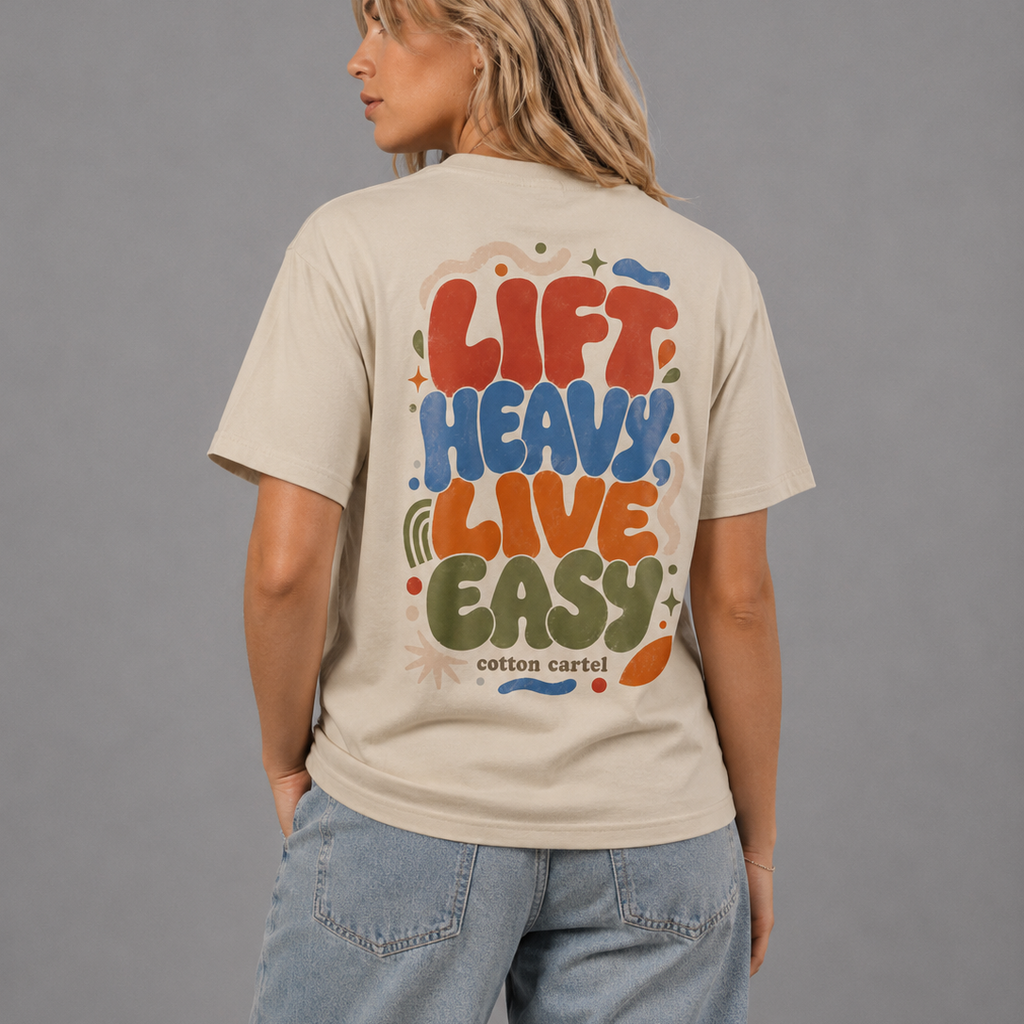 Lift Heavy, Live Easy Classic Tee