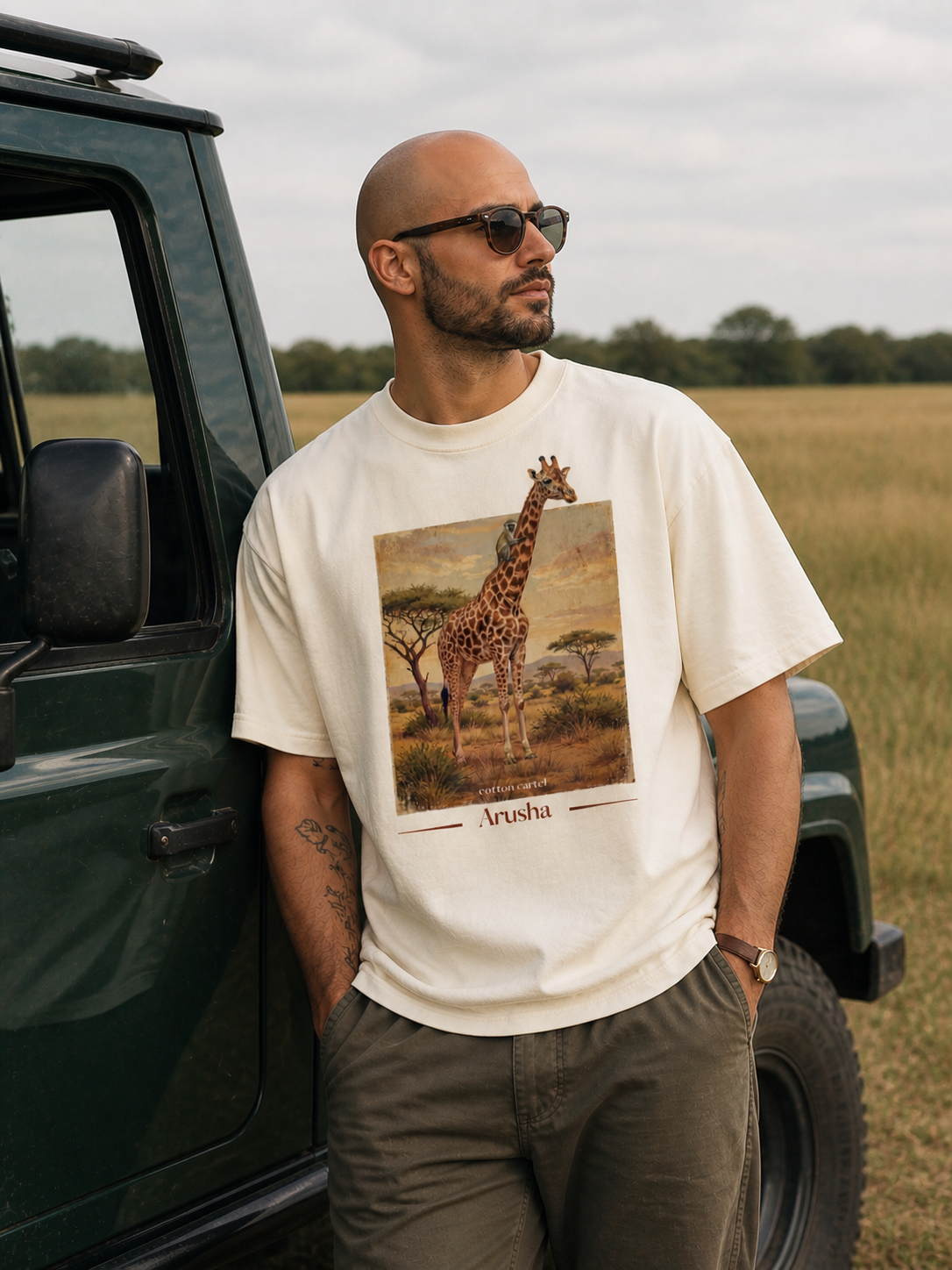 Arusha Oversized Box Tee