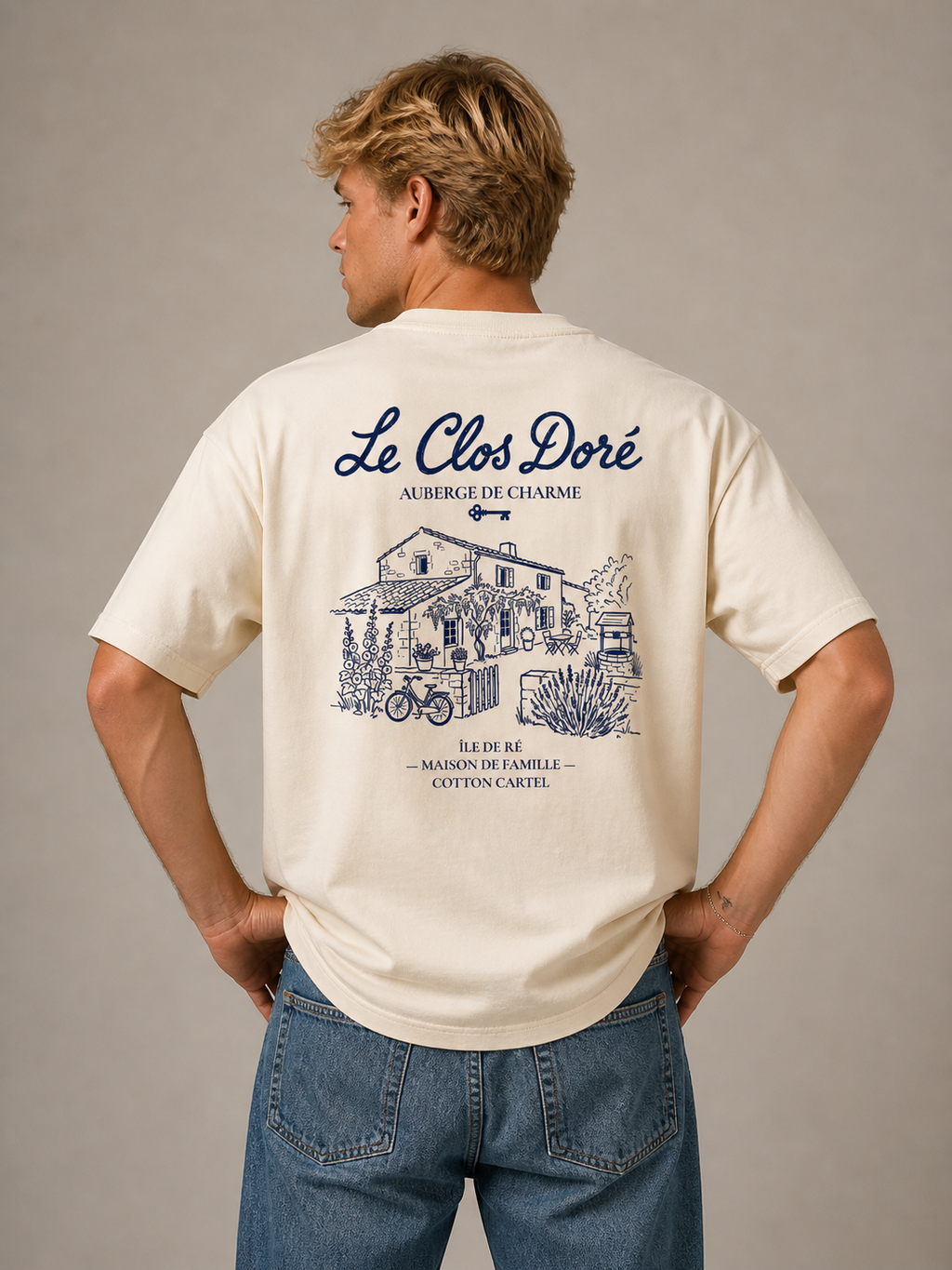 Le Clos Doré Oversized Box Tee