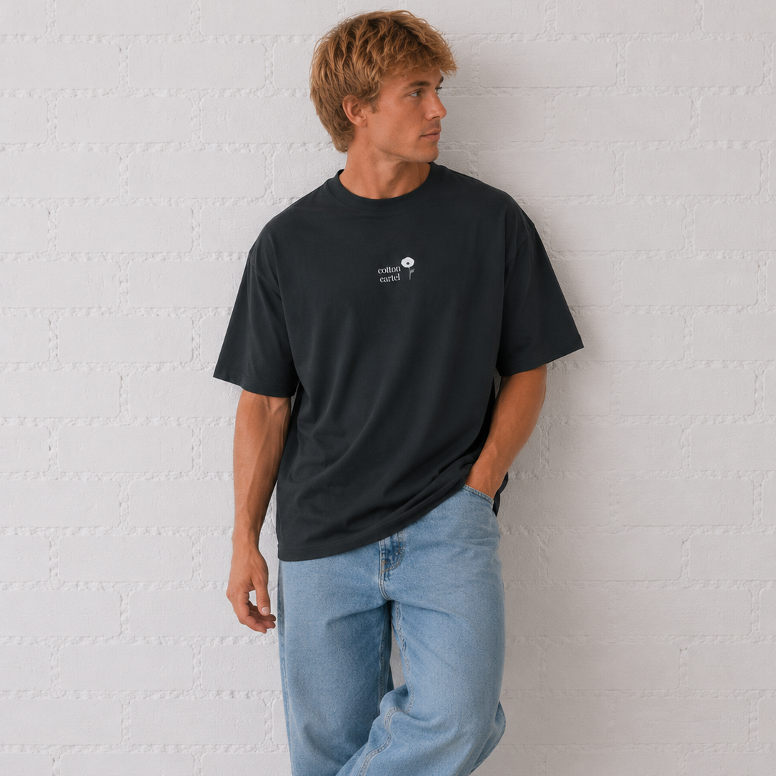 Garden Party Oversized Box Tee