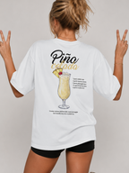 Piña Colada Oversized Box Tee