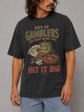 Gamblers Oversized Box Tee