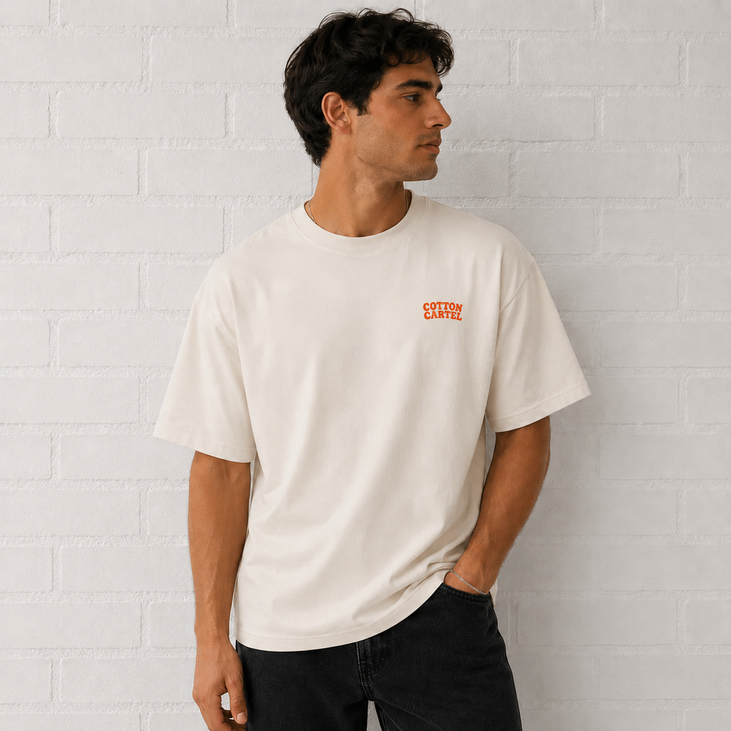 Tracked or It Didn’t Happen Male Oversized Box Tee