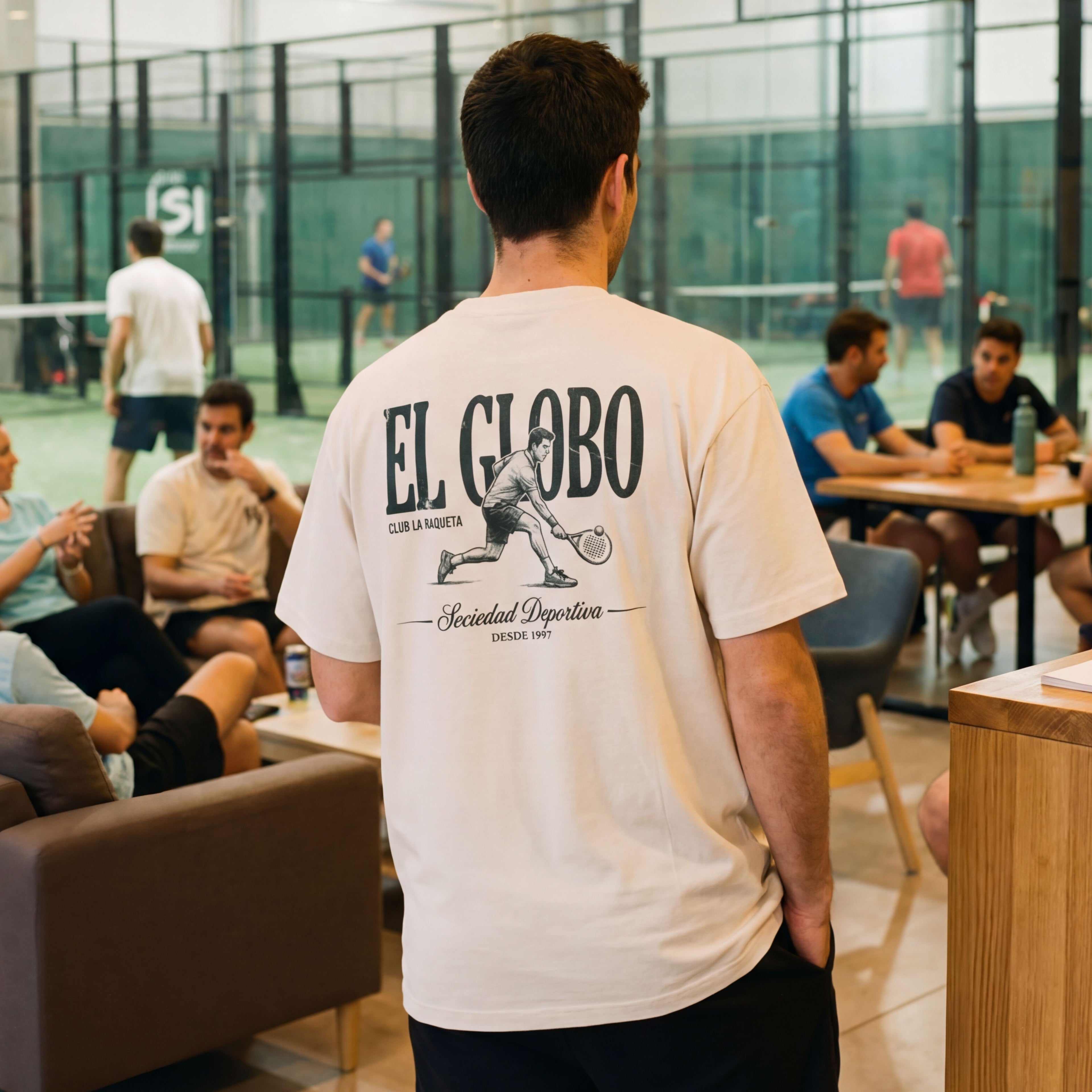 El Globo Padel Men’s Box Tee