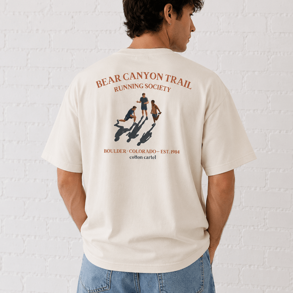 Bear Canyon Oversized Box Tee - cotton cartel