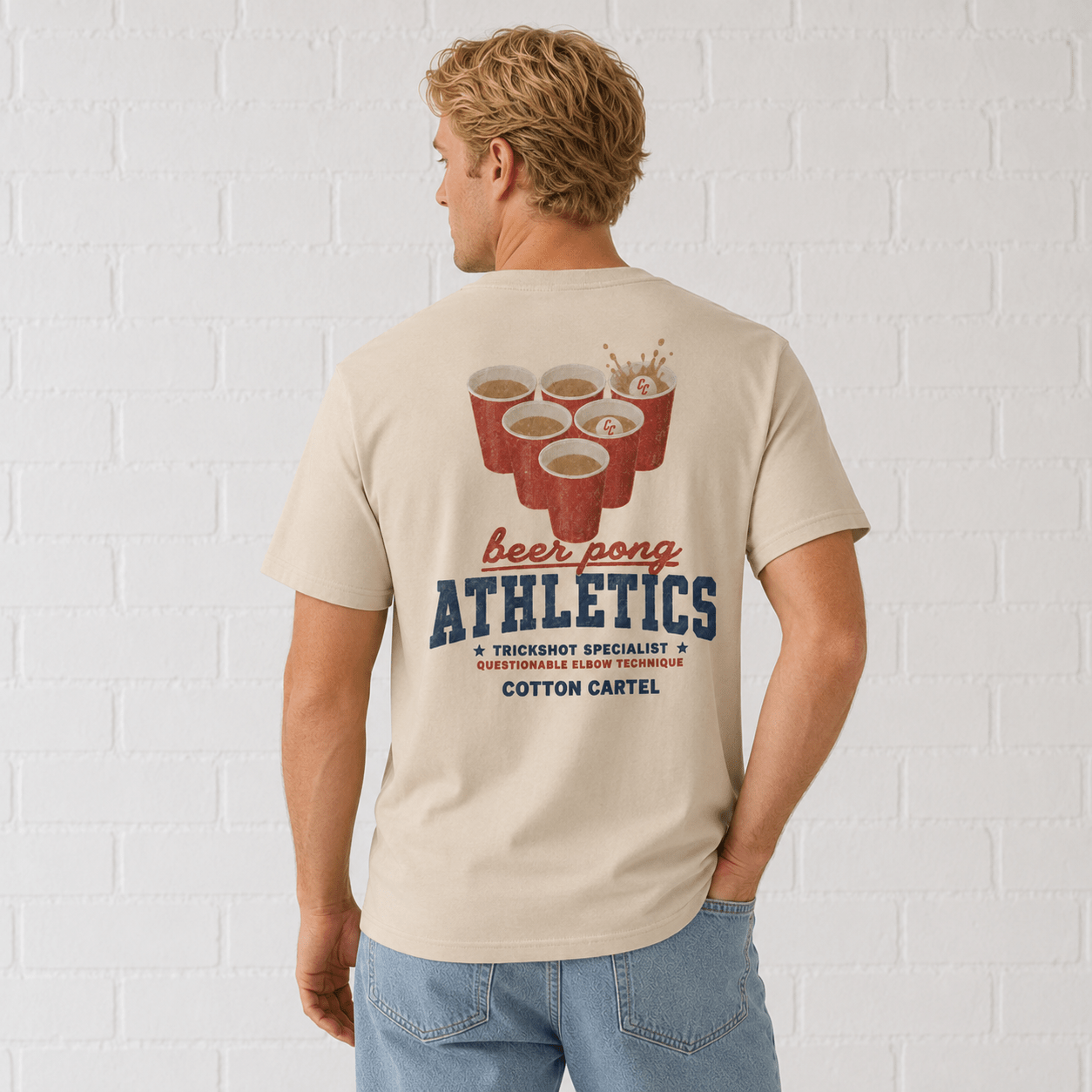 Beer Pong Classic Tee - cotton cartel