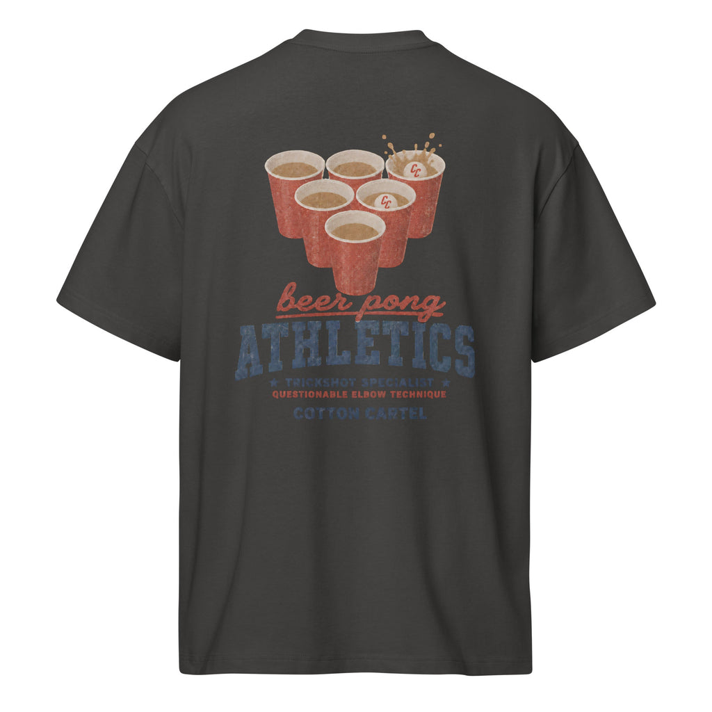 Beer Pong Oversized Box Tee - cotton cartel