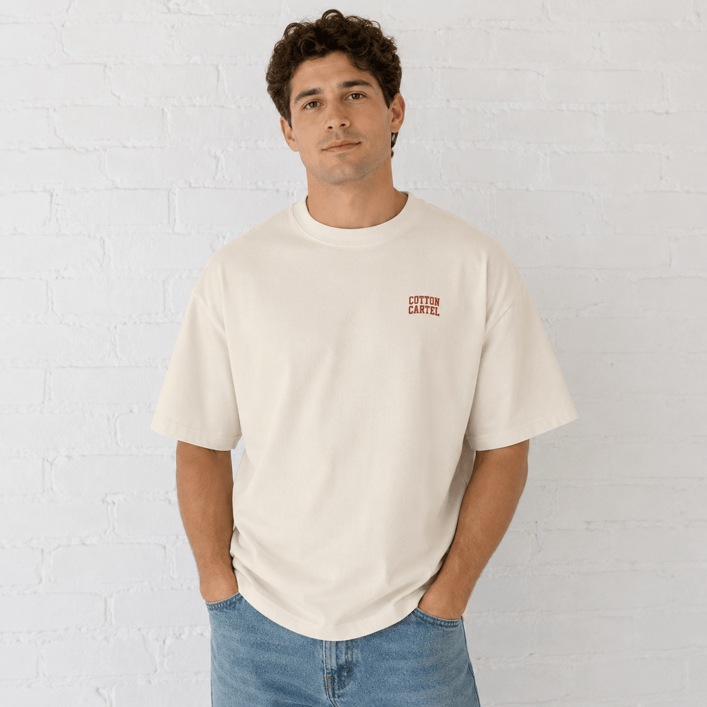 Beer Pong Oversized Box Tee - cotton cartel