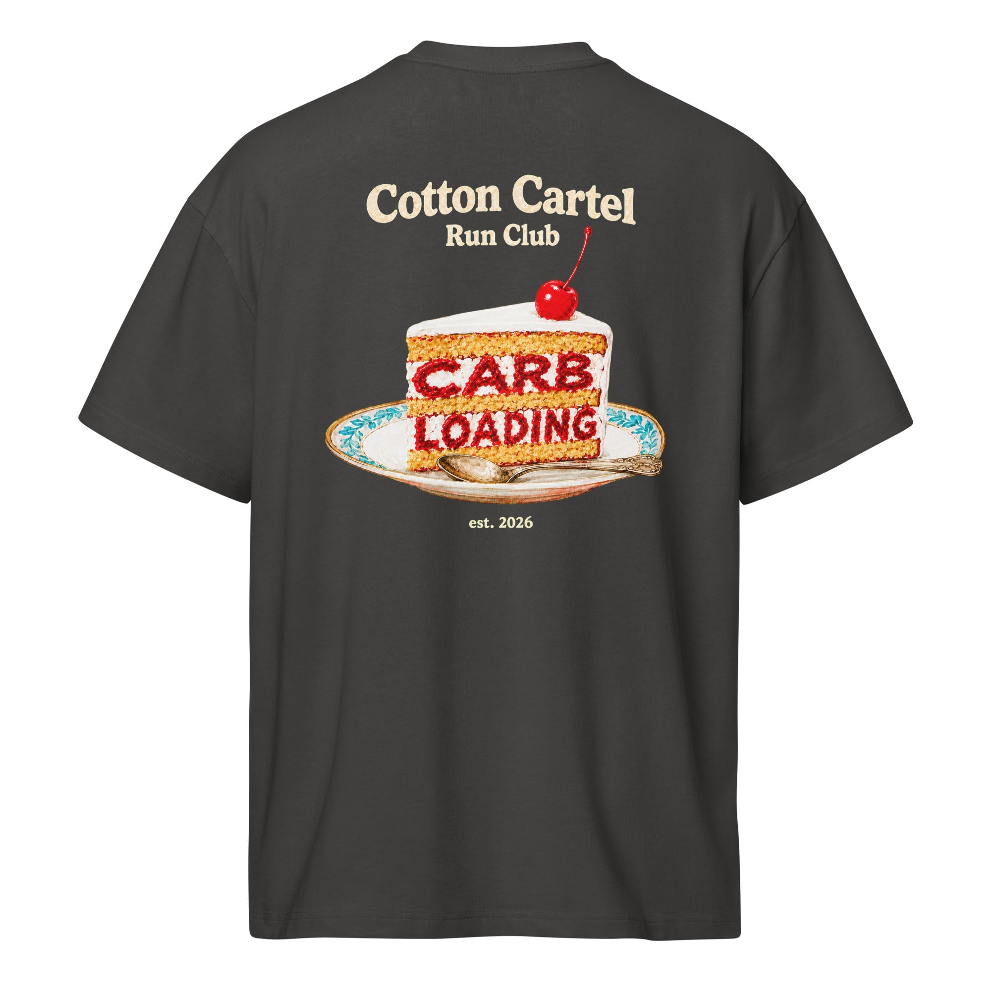 Carb Loading Oversized Box Tee - cotton cartel