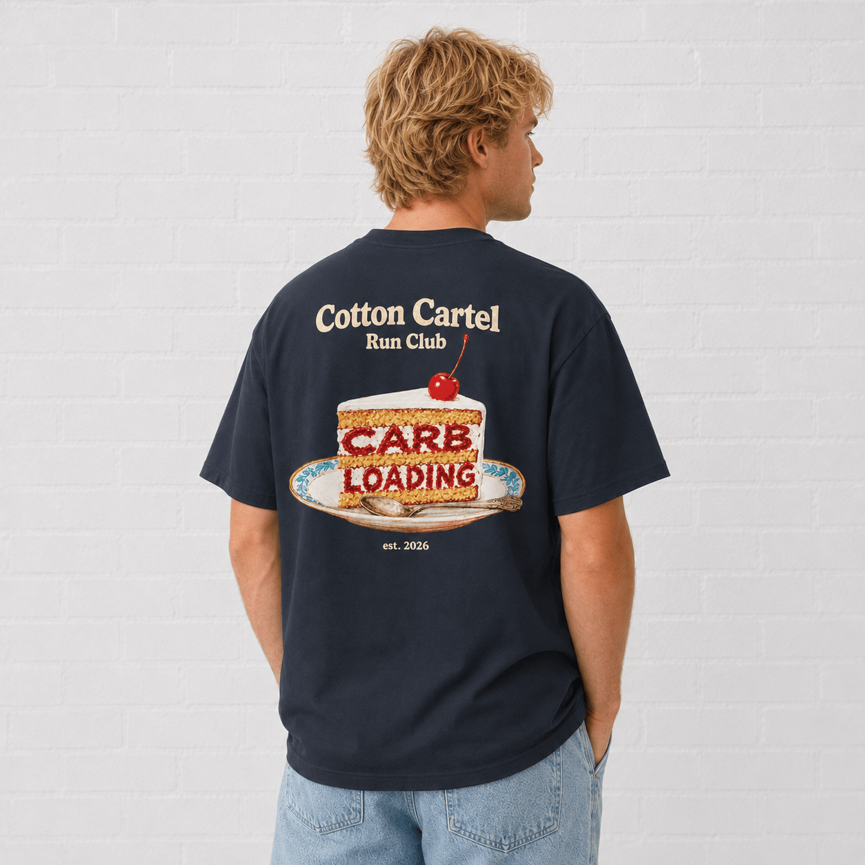 Carb Loading Oversized Box Tee - cotton cartel