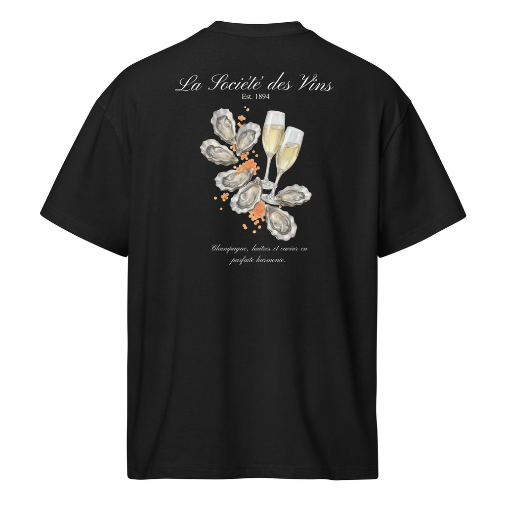 Champagne Society Oversized Box Tee - cotton cartel