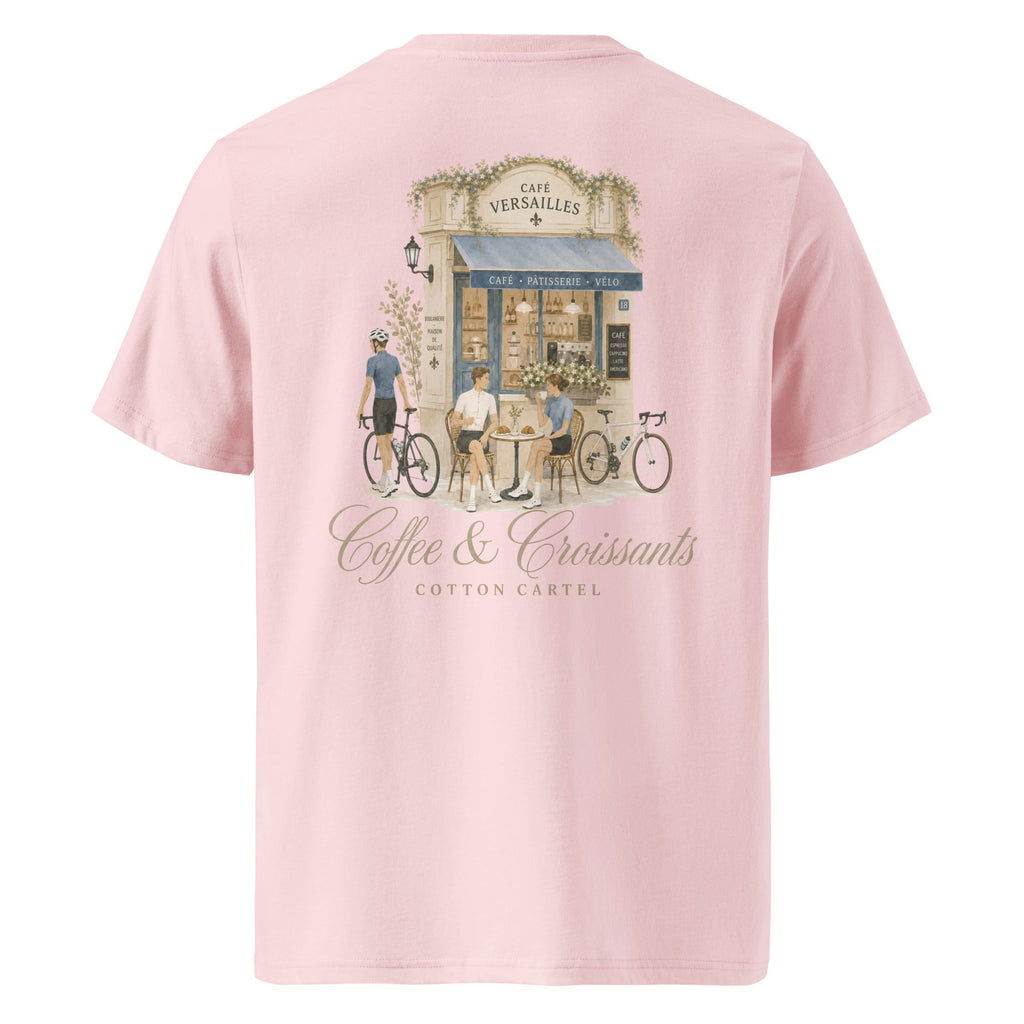 Coffee & Croissant Bike Stop Classic Tee - cotton cartel