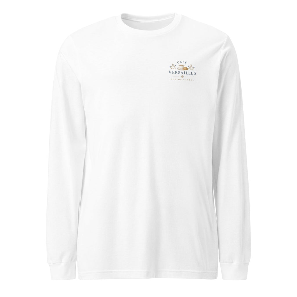 Coffee & Croissant Bike Stop Lightweight Long Sleeve - cotton cartel