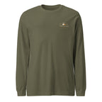 Coffee & Croissant Bike Stop Lightweight Long Sleeve - cotton cartel