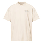 Coffee & Croissant Bike Stop Oversized Box Tee - cotton cartel