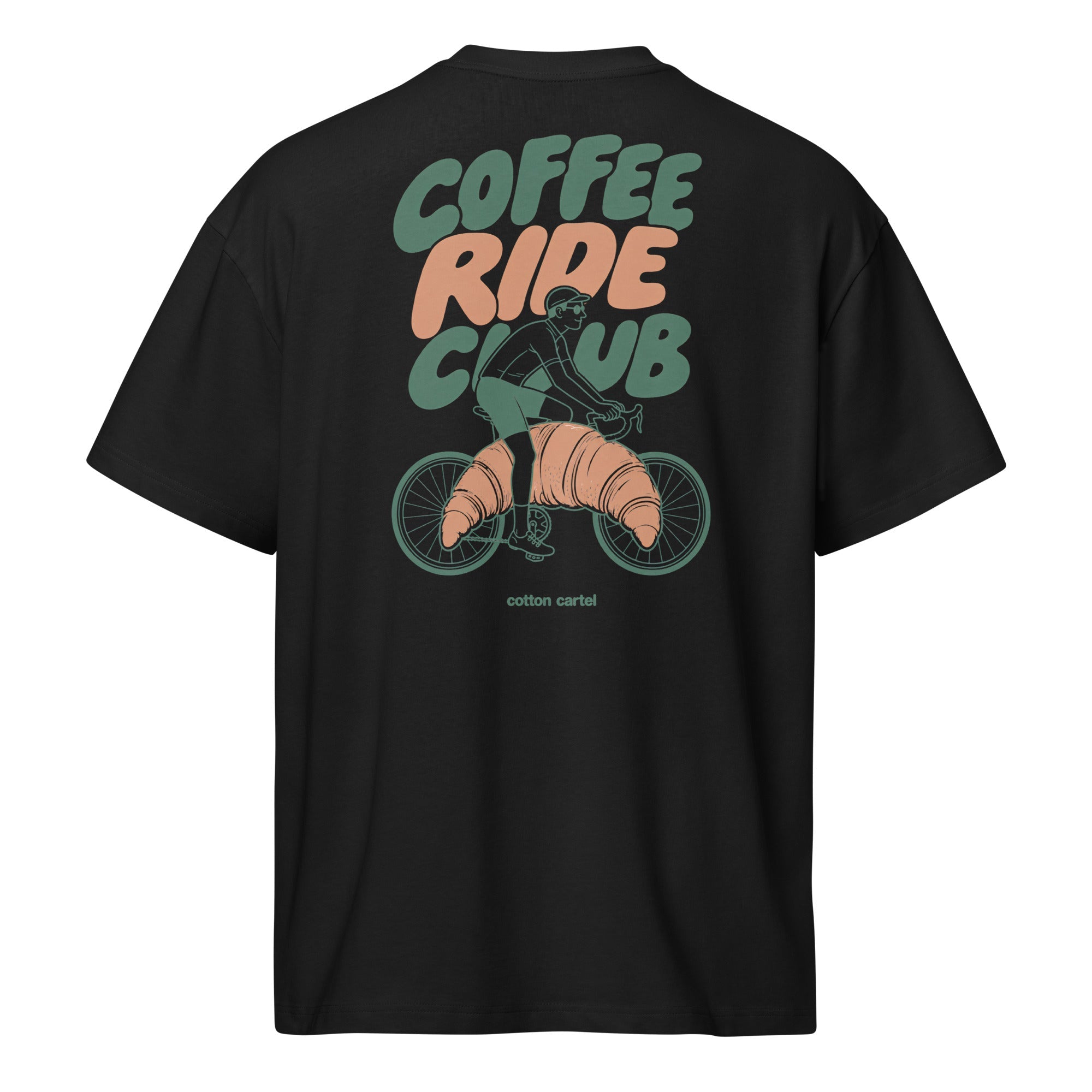 Coffee Ride Club Oversized Box Tee - cotton cartel