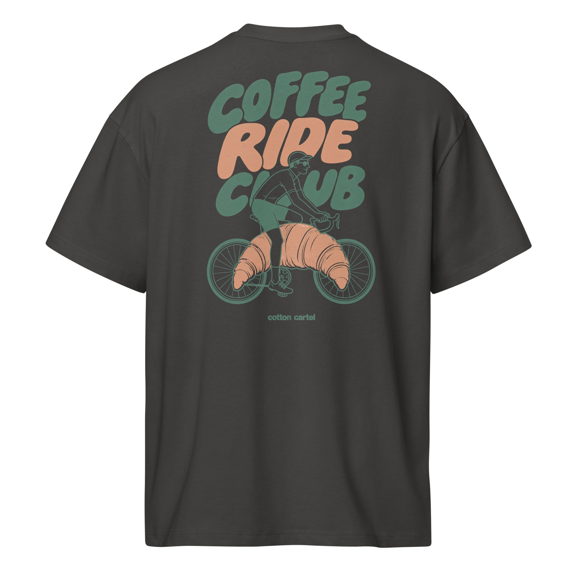 Coffee Ride Club Oversized Box Tee - cotton cartel