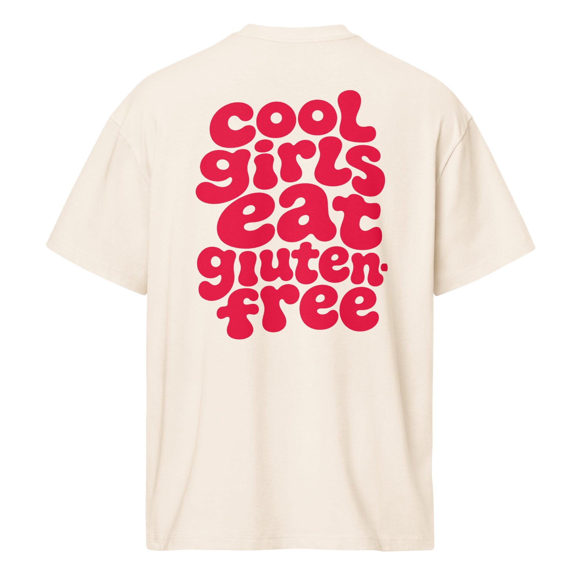 Cool Girls Eat Gluten-Free Oversized Box Tee - cotton cartel