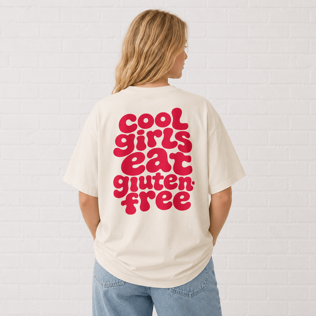 Cool Girls Eat Gluten-Free Oversized Box Tee - cotton cartel