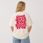 Cool Girls Eat Gluten-Free Oversized Box Tee - cotton cartel