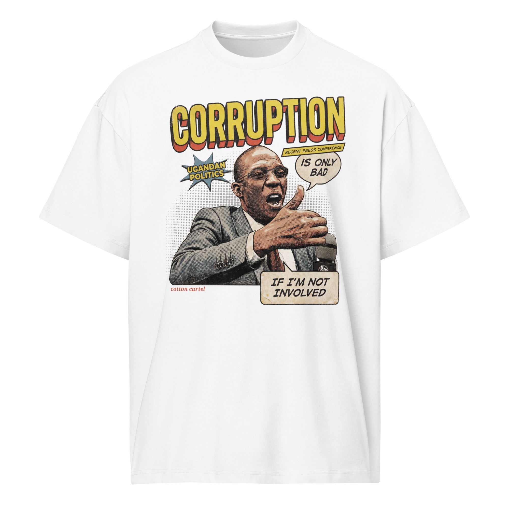 Corruption Oversized Box Tee - cotton cartel