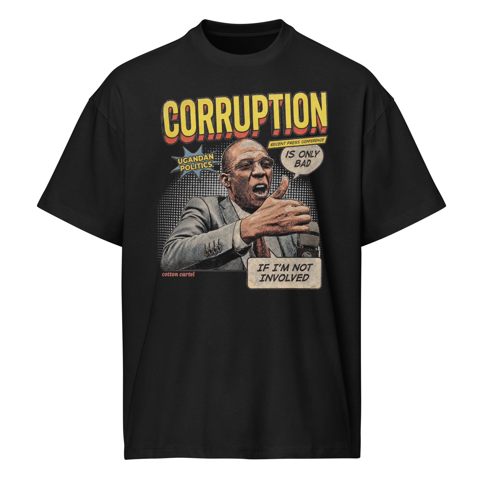 Corruption Oversized Box Tee - cotton cartel