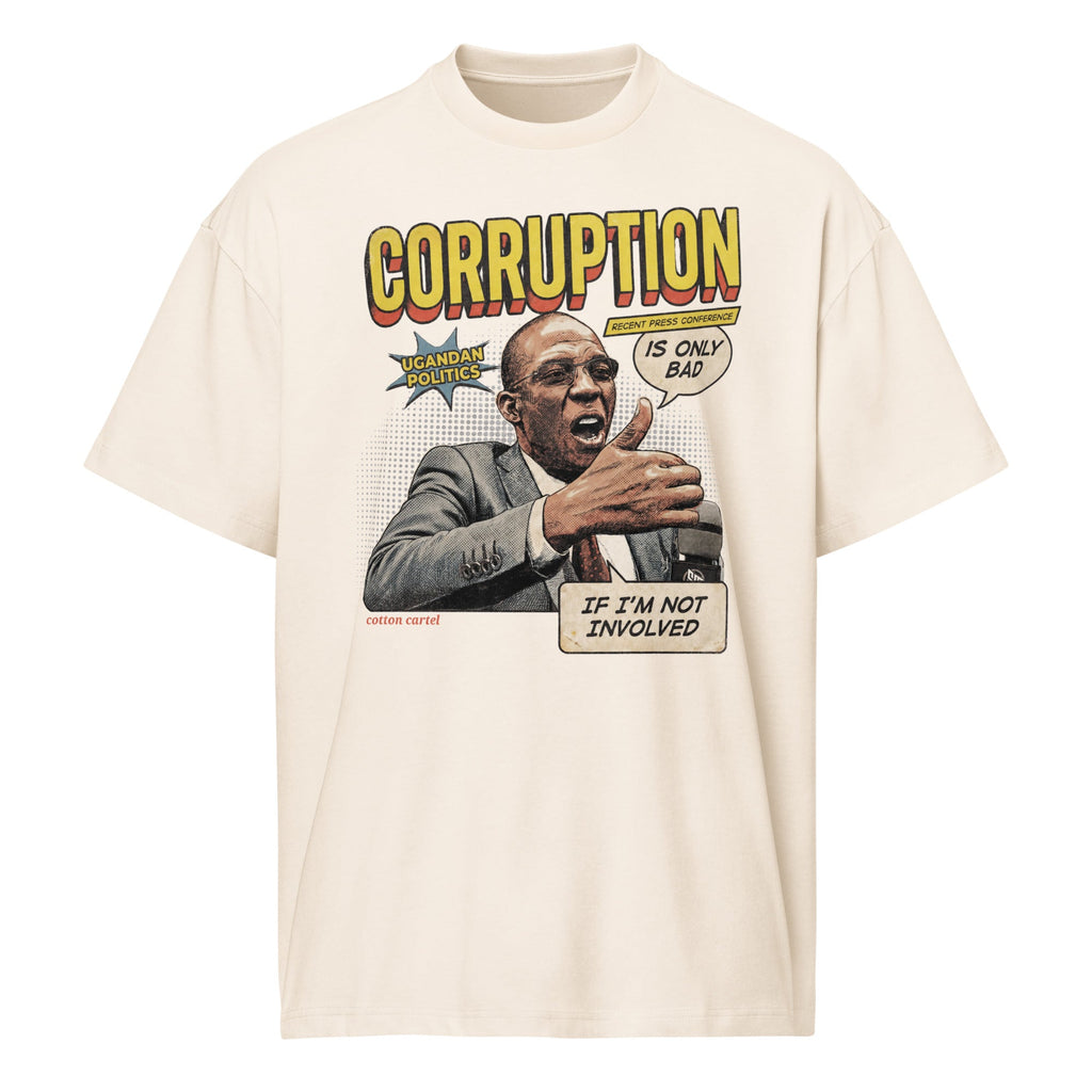 Corruption Oversized Box Tee - cotton cartel