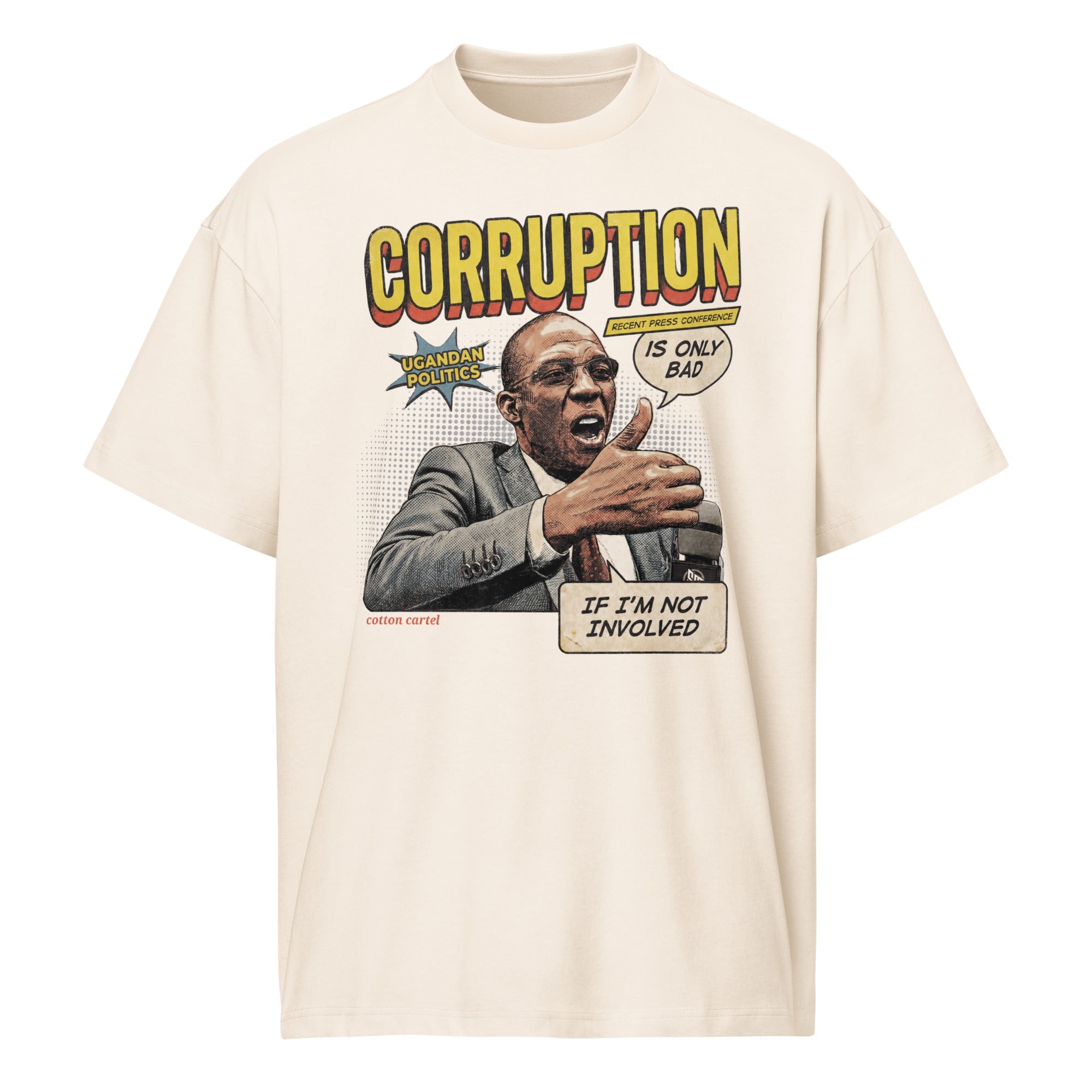 Corruption Oversized Box Tee - cotton cartel