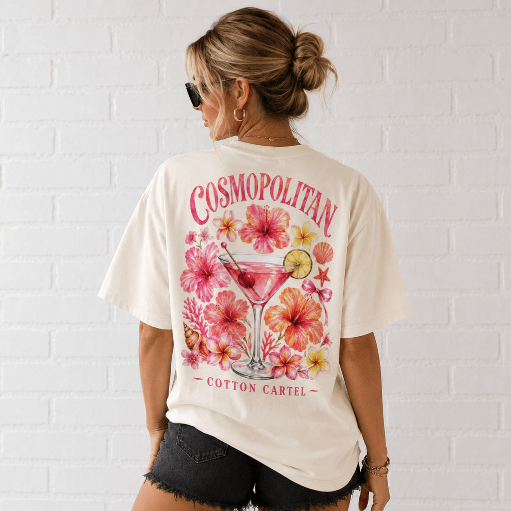 Cosmopolitan (Hot Girl Summer) Oversized Box Tee - cotton cartel