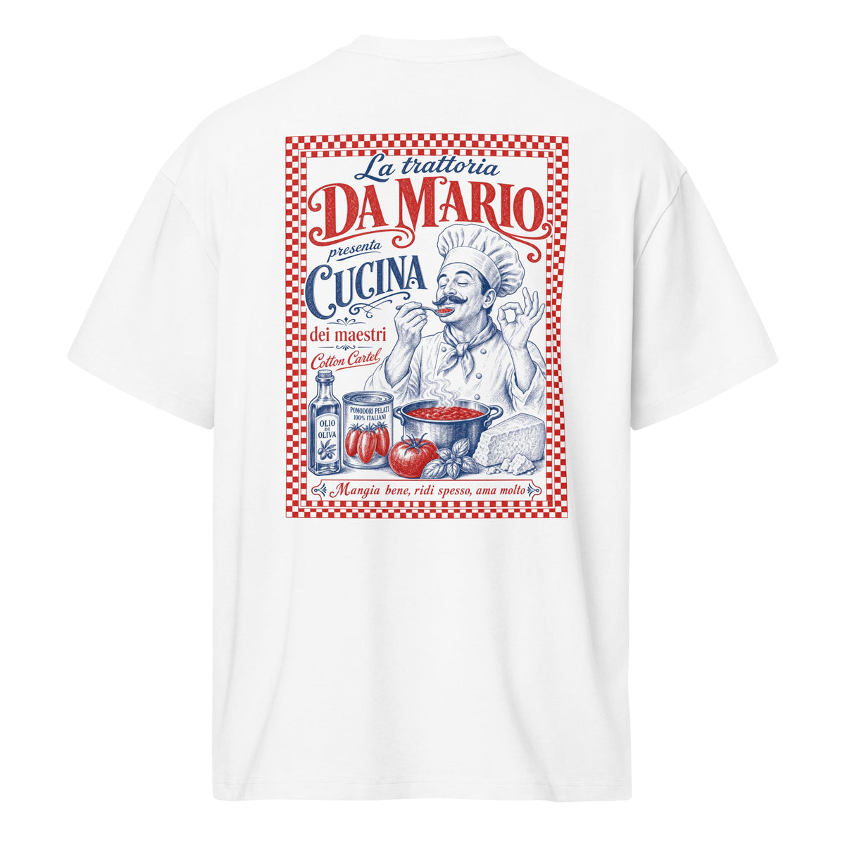 Da Mario Oversized Box Tee - cotton cartel