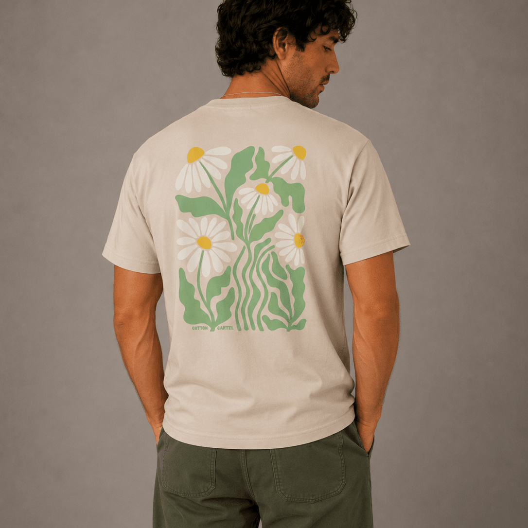 Daisy Me Rolling Classic Tee - cotton cartel