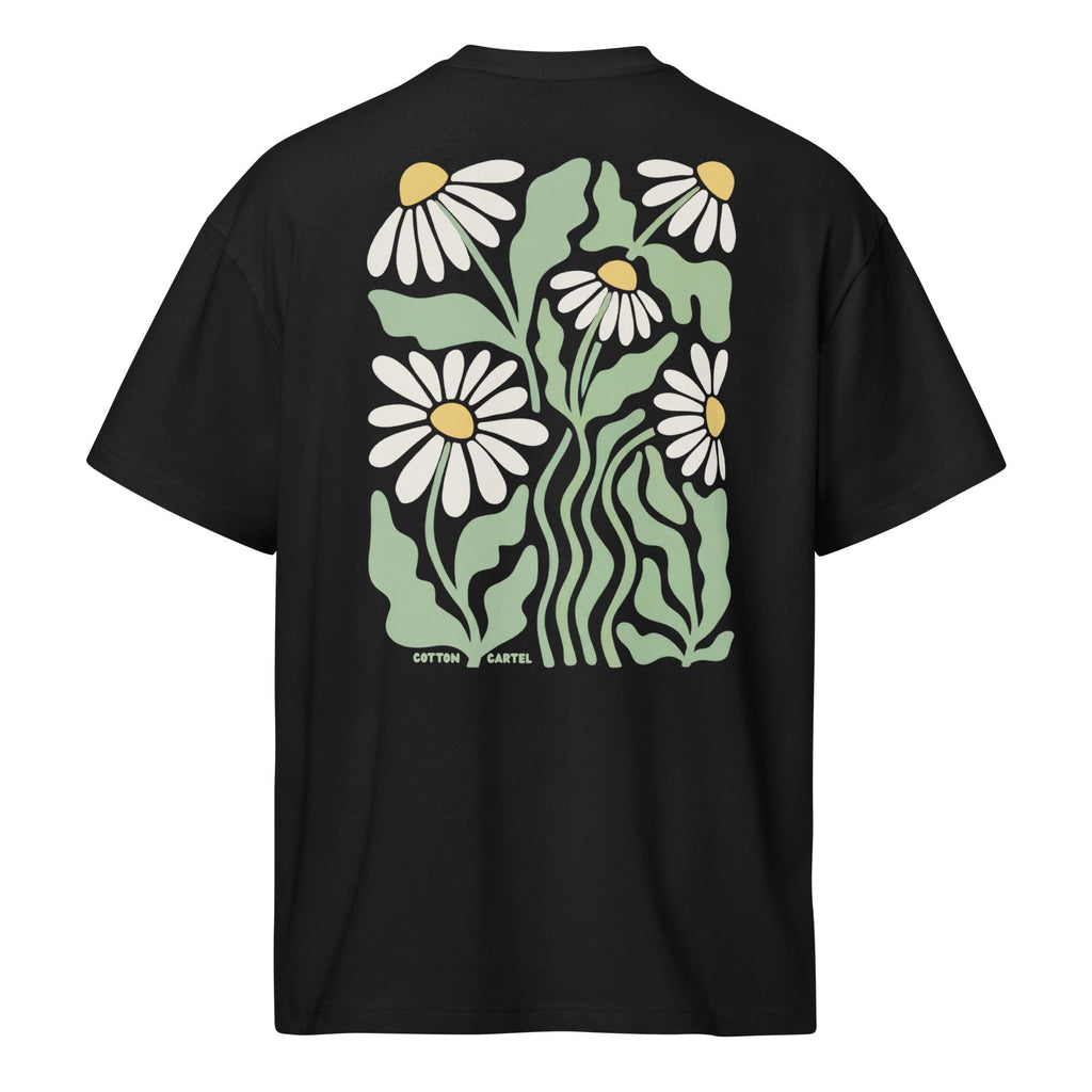 Daisy Me Rolling Oversized Box Tee - cotton cartel