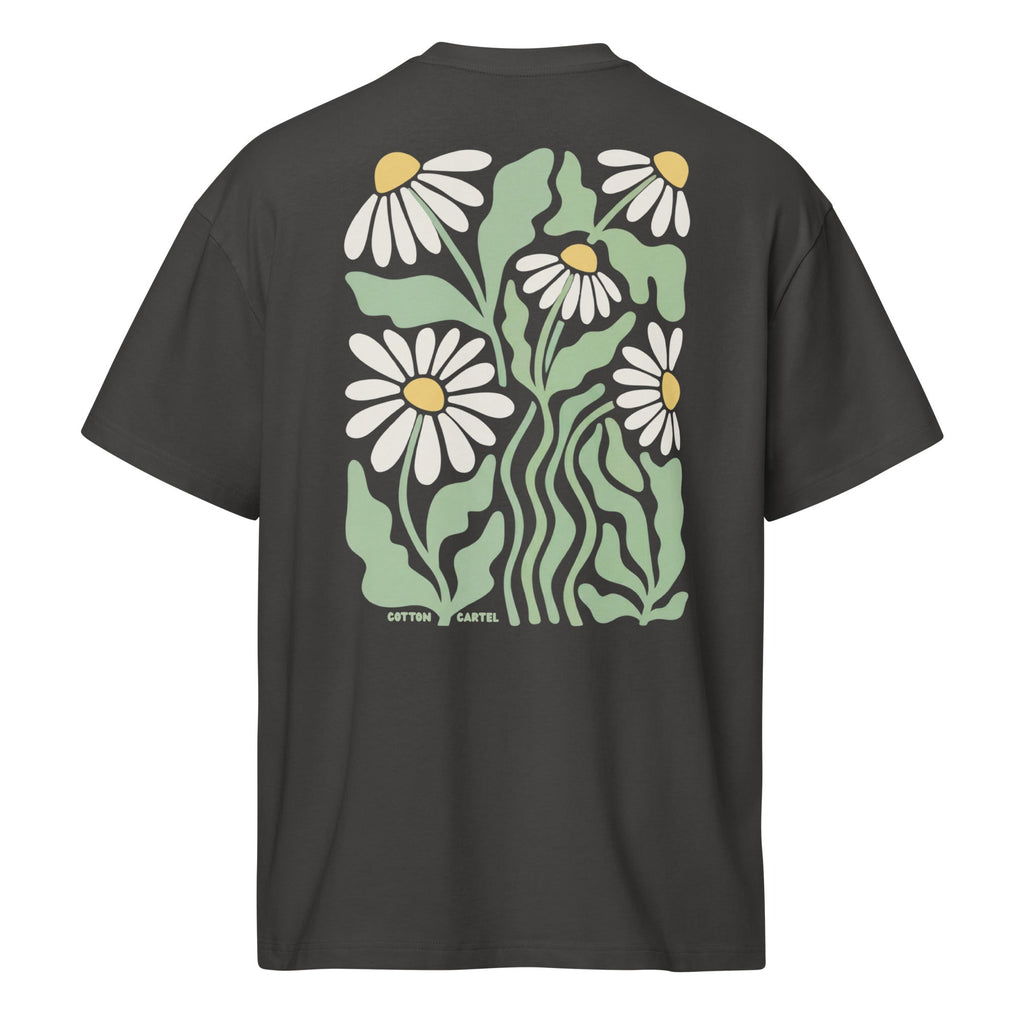 Daisy Me Rolling Oversized Box Tee - cotton cartel