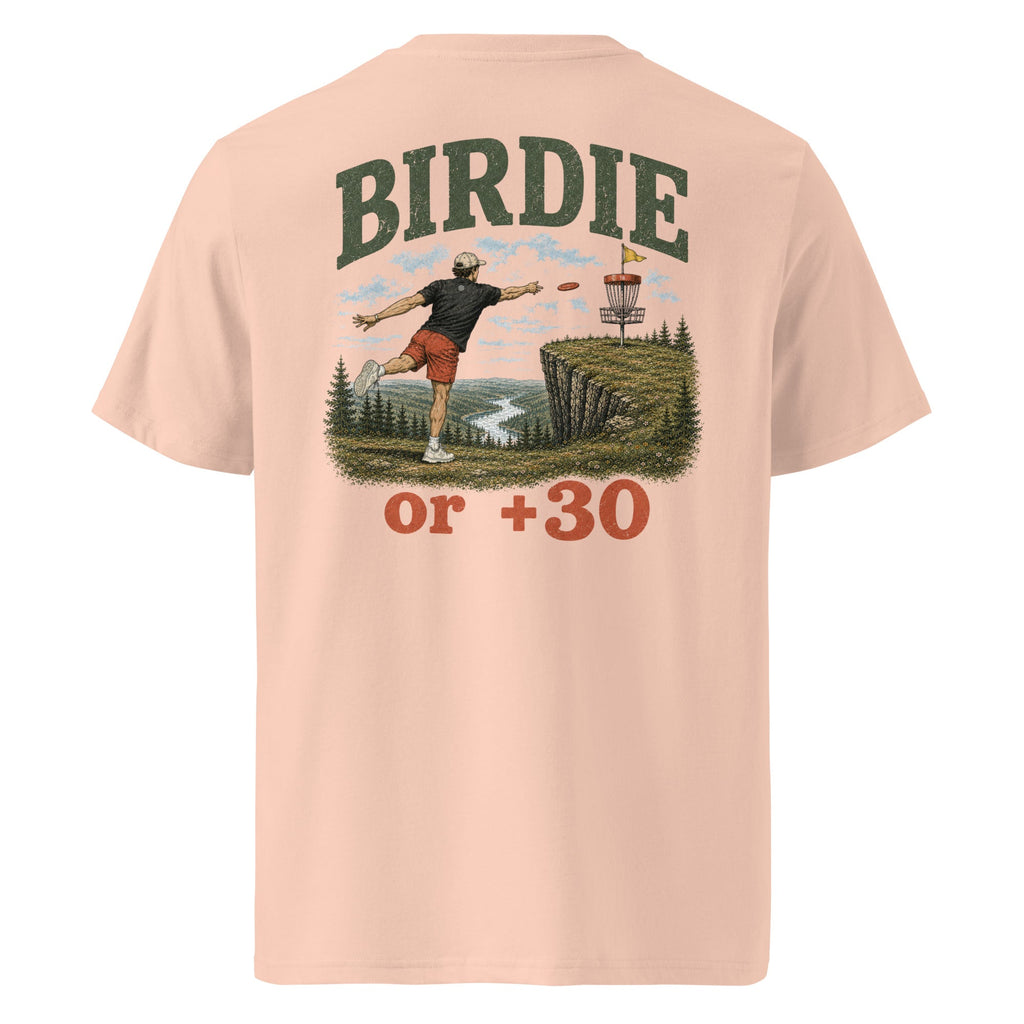 Disc Golf Birdie Classic Tee - cotton cartel