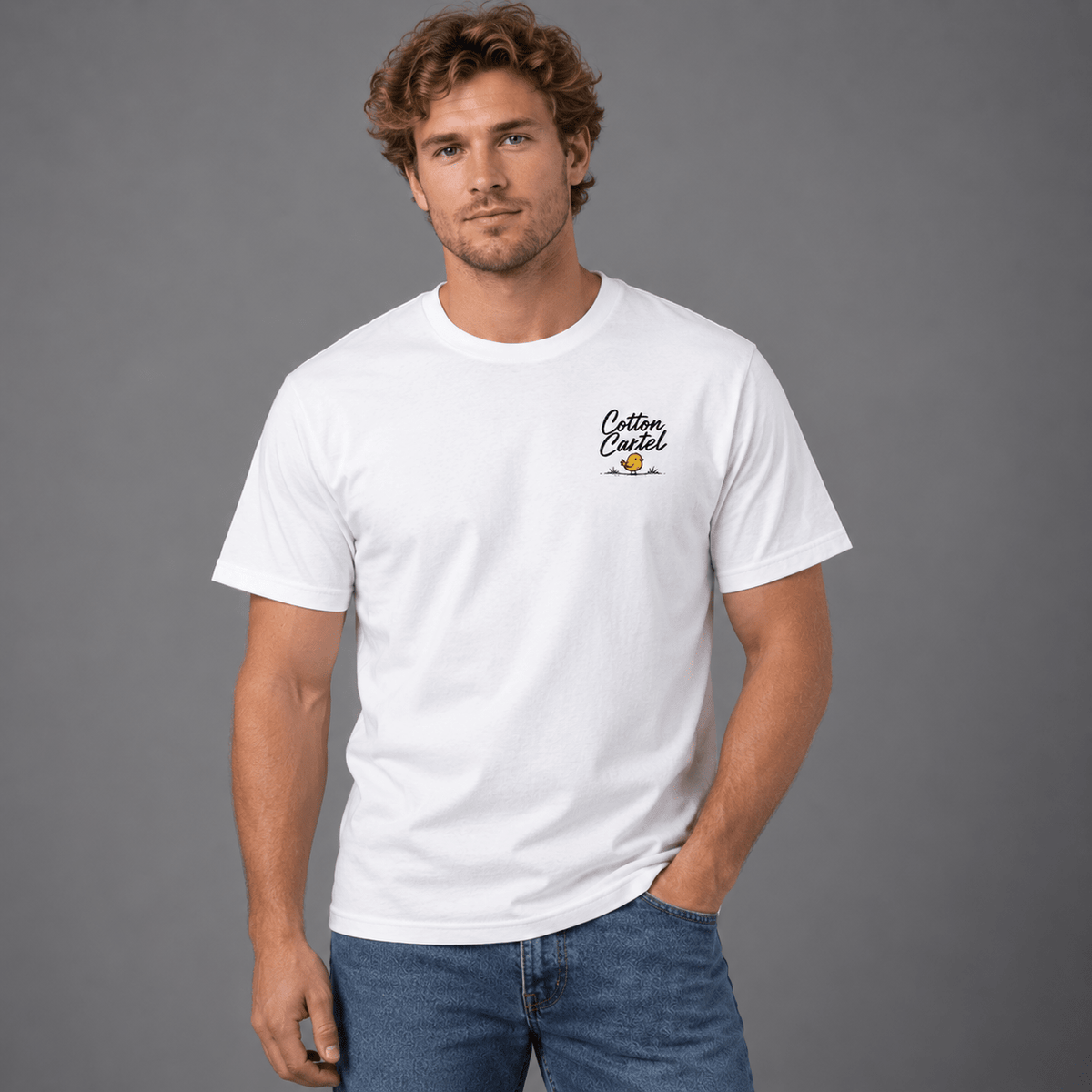 Disc Golf Birdie Hunter Classic Tee - cotton cartel
