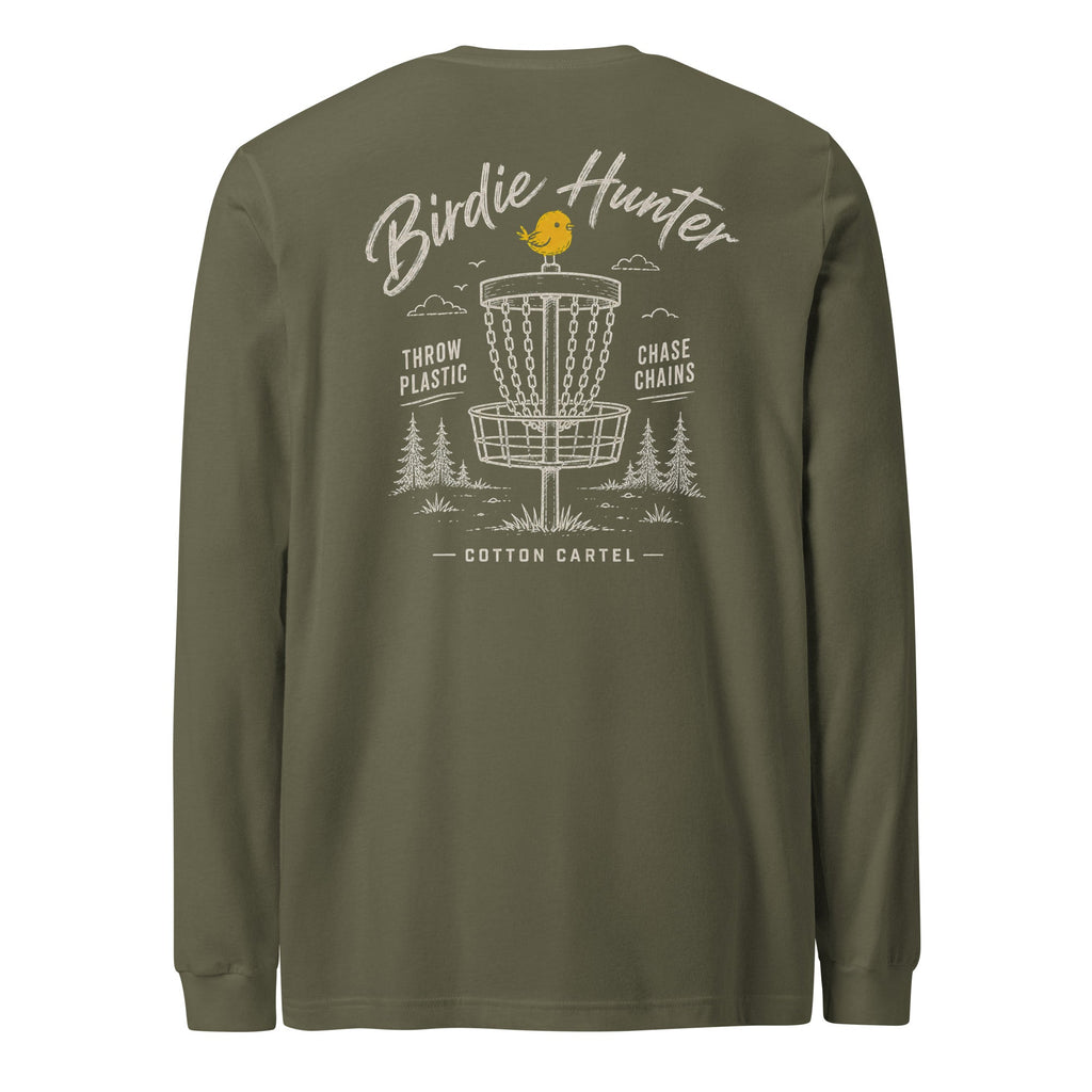 Disc Golf Birdie Hunter Lightweight Long Sleeve - cotton cartel