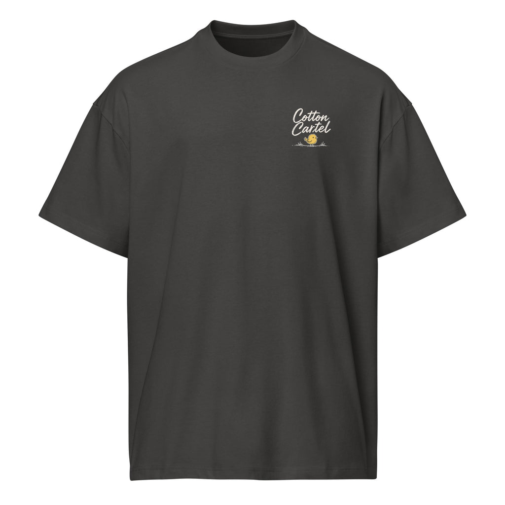 Disc Golf Birdie Hunter Oversized Box Tee - cotton cartel