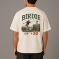Disc Golf Birdie Oversized Box Tee - cotton cartel