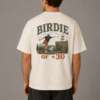 Disc Golf Birdie Oversized Box Tee - cotton cartel