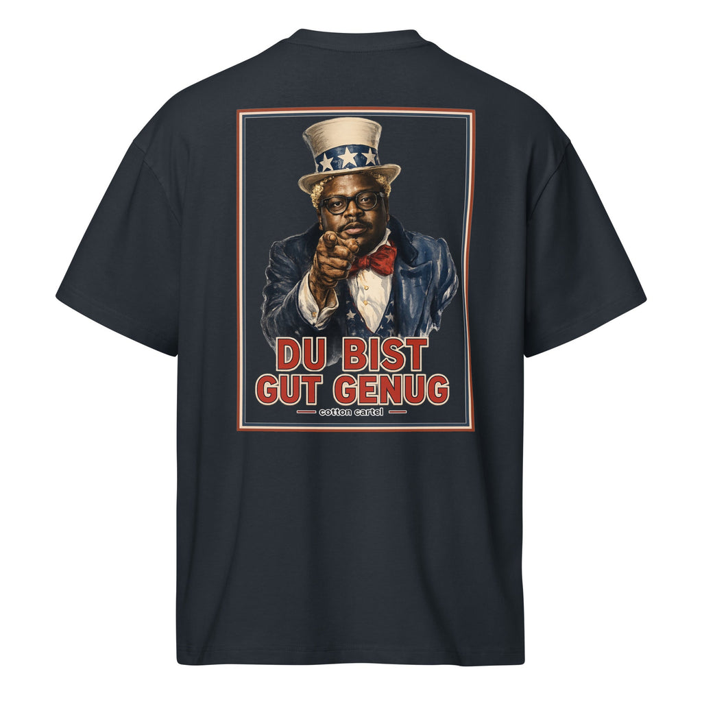 Du Bist Gut Genug Oversized Box Tee - cotton cartel