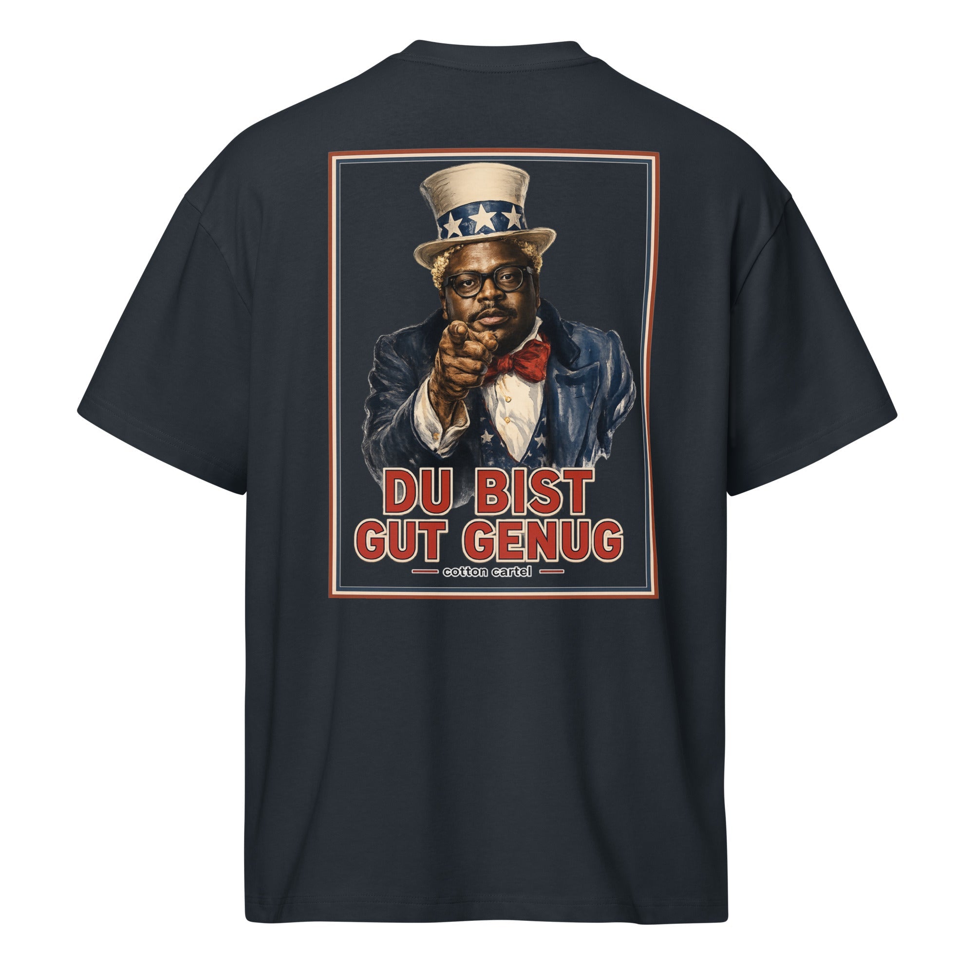 Du Bist Gut Genug Oversized Box Tee - cotton cartel